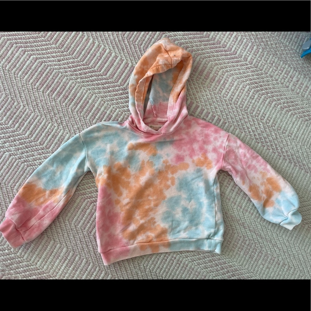 Tucker + Tate Girls Tie Dye Hooded Sweatshirt